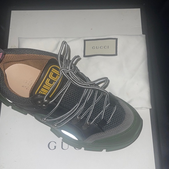 Gucci flash trek green sneaker - Picture 13 of 13